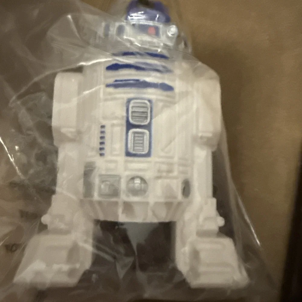 Vintage 1999 Star Wars Episode I R2-D2 KFC Pizza Hut Taco Bell Toy Lot of 2